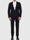 Tonello Single-breasted Wool Suit In Black