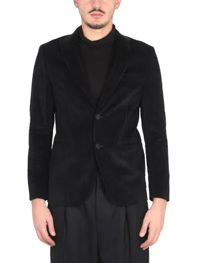 Tonello Velvet Jacket In Black