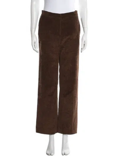 Pre-owned Tonello Wide Leg Pants In Brown