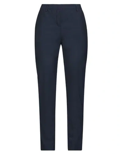 Tonello Woman Pants Midnight Blue Size 10 Virgin Wool, Elastane