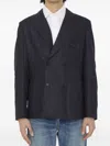 Tonello Anthracite Flannel Jacket In Grey