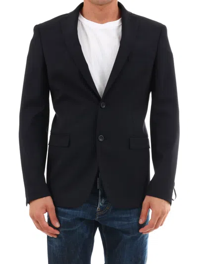Tonello Wool Jacket In Blue