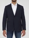 Tonello Blue Wool Jacket In Multi