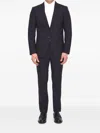 Tonello Virgin Wool-blend Suit In 黑色