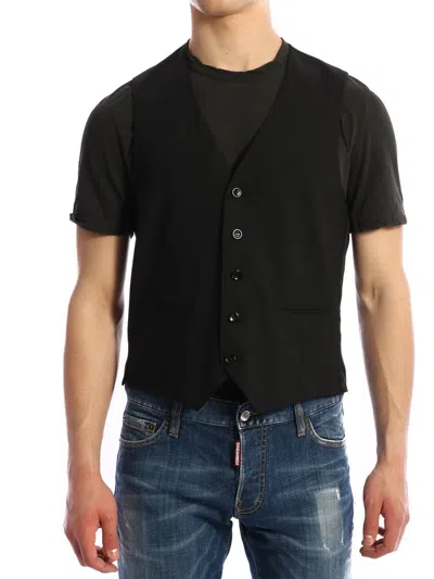 Tonello Wool Vest Black