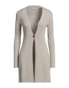 Tonet Woman Cardigan Beige Size 12 Cotton In Beige