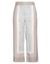 Tonet Woman Pants Grey Size 8 Viscose In Grey
