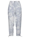 Tonet Woman Pants Sky Blue Size 6 Viscose