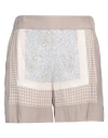 Tonet Woman Shorts & Bermuda Shorts Light Grey Size 4 Viscose In Grey