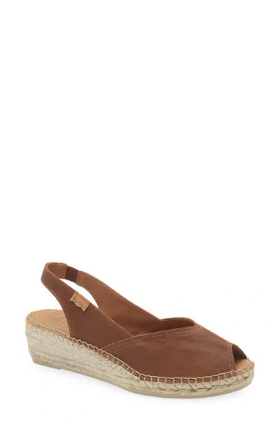 Toni Pons Bernia Espadrille Wedge In Brown