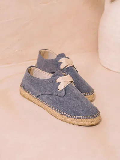 Toni Pons Closed Vegan Espadrille For Women With Laces - Abril In Multi