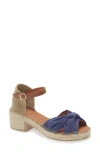 Toni Pons Daniela Ankle Strap Sandal In Blue