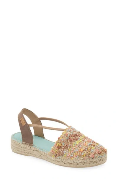 Toni Pons Elsa Espadrille Flat In Multi