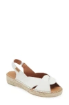 Toni Pons Enola Slingback Sandal In Blanco White