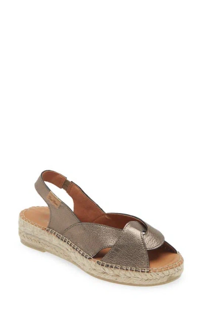 Toni Pons Enola Slingback Sandal In Bronze