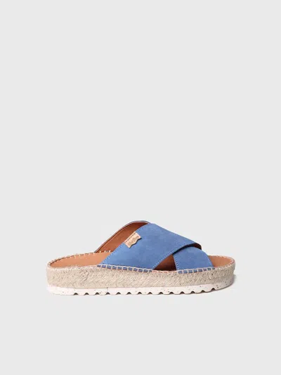 Toni Pons Flat Sandal With Crossed Straps - Bali-a In Multi