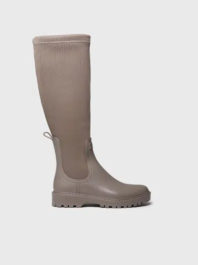 Toni Pons High Women's Rain Boot In Rubber And Lycra - Cardiff In Multi