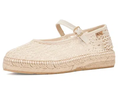 Toni Pons Inca-ad Women's Dress Flat Shoes Cru: Eu 37 (us Women's 6.5-7) M In White