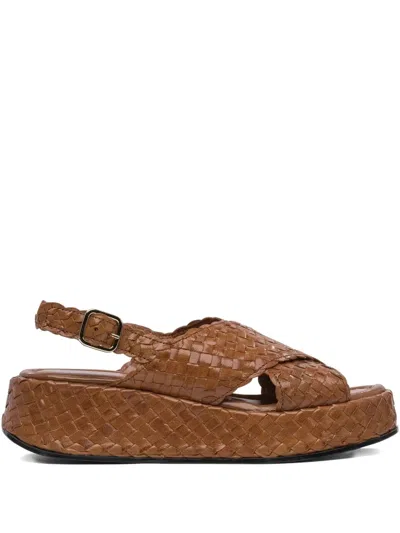 Toni Pons Interwoven Crossover-strap Sandals