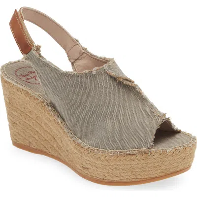Toni Pons 'lugano' Espadrille Wedge Sandal In Pedra/stone