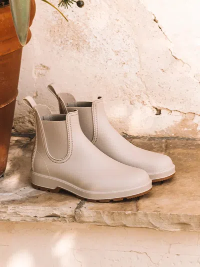 Toni Pons Men's Chelsea-style Rain Boots - Bernie In White