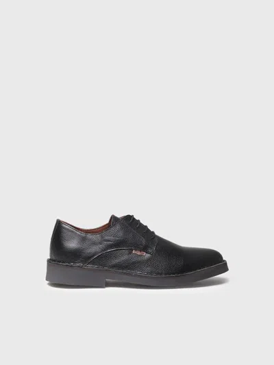Toni Pons Men's Lace-up Leather Shoe In Black