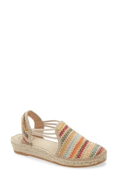 Toni Pons Noa Espadrille Flat In Multi