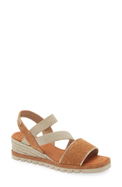 Toni Pons Oasis Slingback Wedge Sandal In Multi
