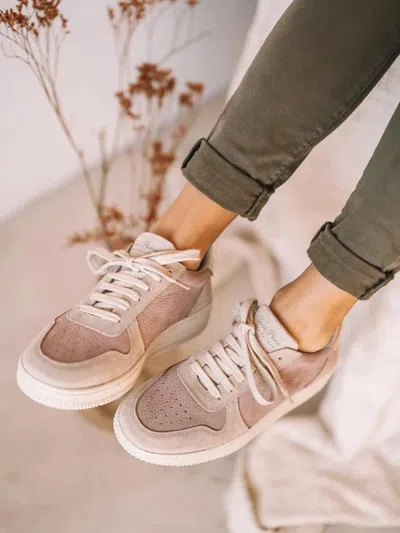 Toni Pons Sneaker For Women In Suede And Leather - Atenea In Neutral