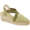 Toni Pons 'ter' Slingback Espadrille Sandal In Green