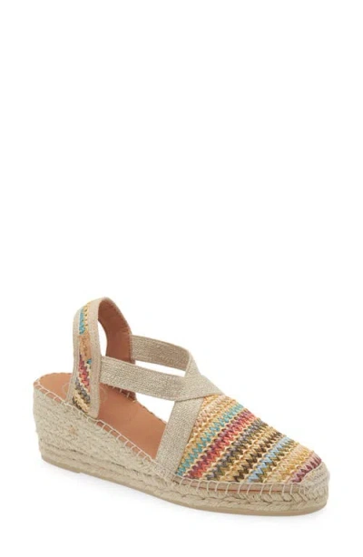 Toni Pons Terra Espadrille Wedge In Multi