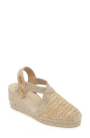 Toni Pons Terra Espadrille Wedge Sandal In Natural