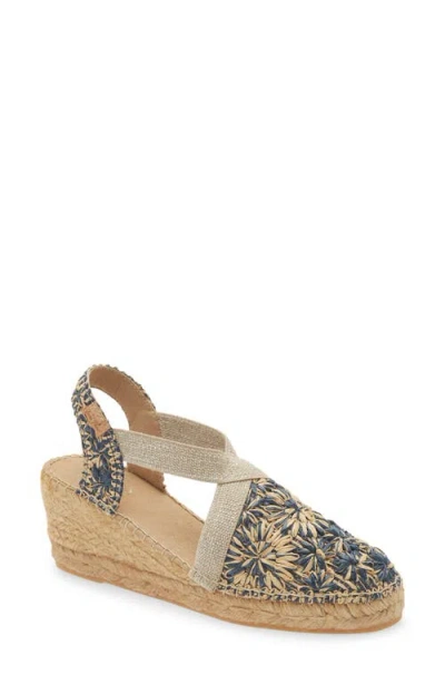 Toni Pons Terra Wedge Sandal In Brown