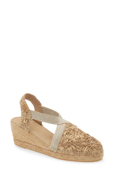 Toni Pons Terra Wedge Sandal In Brown