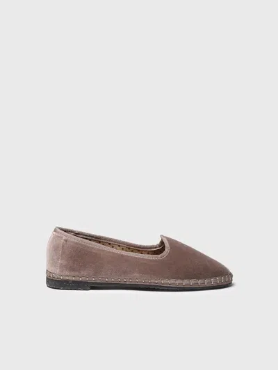 Toni Pons Velvet Mary Janes For Women - Cintia In Brown