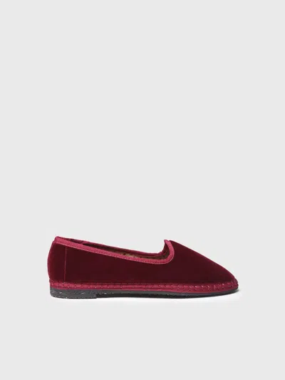 Toni Pons Velvet Mary Janes For Women - Cintia In Red