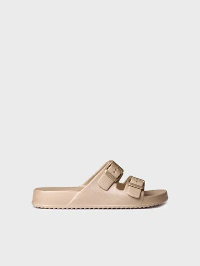 Toni Pons Waterproof Rubber Sandal For Women - Creta In Neutral