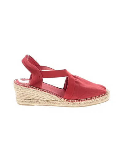Pre-owned Toni Pons Wedges In Red