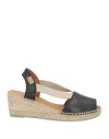 Toni Pons Teide Espadrille Sandal In Black