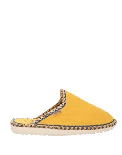 Toni Pons Woman House Slipper Yellow Size 5 Textile Fibers