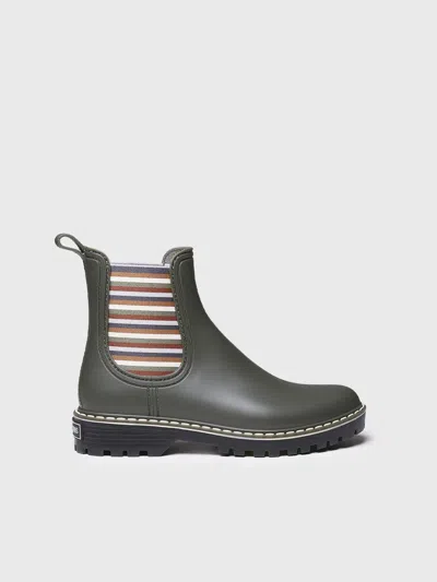 Toni Pons Women's Chelsea-style Waterproof Ankle Boot - Corbin In Green