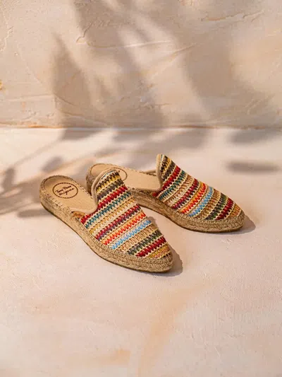 Toni Pons Women's Espadrille-type Slipper In Multicoloured Raffia