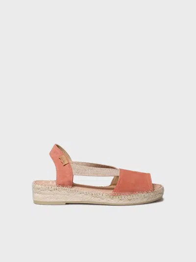Toni Pons Women's Flat Suede Espadrille | Ella In Pink