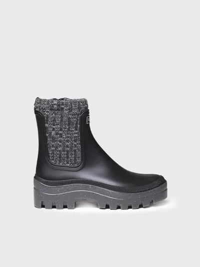 Toni Pons Women's Rain Ankle Boot - Camos In Black