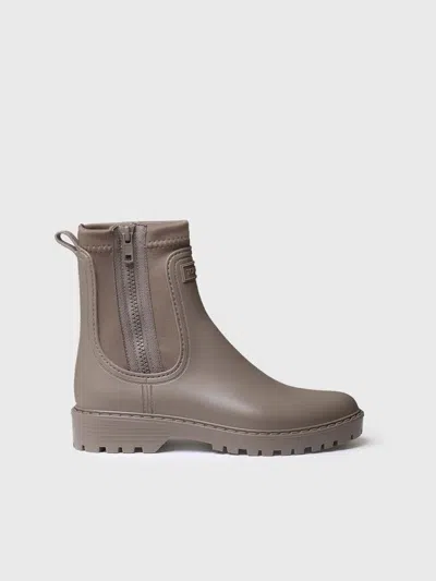 Toni Pons Women's Rain Boot In Neoprene And Rubber - Clais In Brown