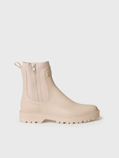Toni Pons Women's Rain Boot In Neoprene And Rubber - Clais In Neutral