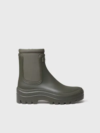 Toni Pons Women's Rain Boots With Neoprene - Cascais In Green