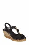 Toni Pons Women's Sitges Sandal In Black In Black