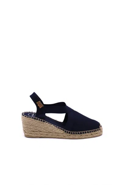 Toni Pons Women's Ter Wedge Espadrille In Navy In Blue