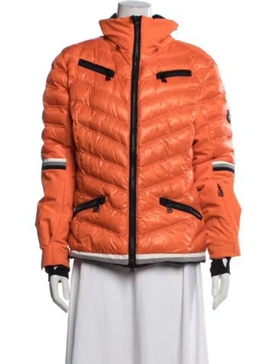 Pre-owned Toni Sailer Down Coat In Orange